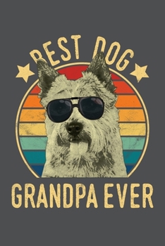 Best Dog Grandpa Ever: Norwich Terrier Lined Journal Notebook