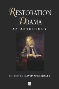 Hardcover Restoration Drama Anthology Book