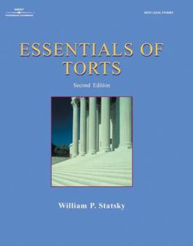 Paperback Essentials of Torts Book