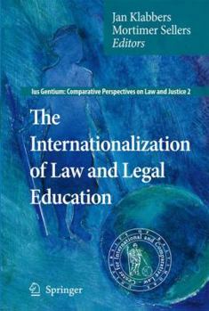 Paperback The Internationalization of Law and Legal Education Book