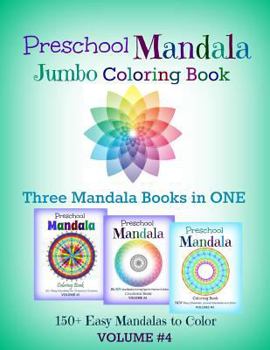 Paperback Preschool Mandala: JUMBO COLORING Book