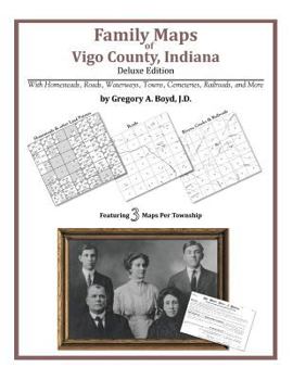 Paperback Family Maps of Vigo County, Indiana Book