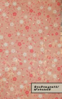 Genkouyoushi Notebook: Small Kanji Practice Journal - Vintage Japanese Floral
