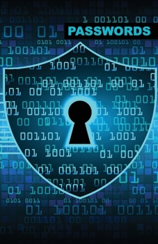 Paperback Password Book: An Organizer for All Your Passwords (110 Pages, 5.5" x 8.5") Book