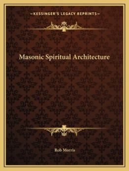 Paperback Masonic Spiritual Architecture Book