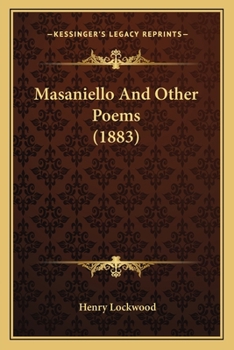 Masaniello and Other Poems