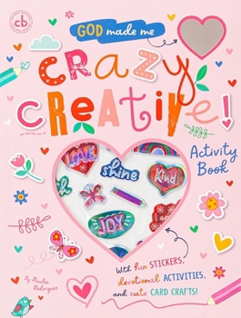 Paperback God Made Me Crazy Creative (Activity Book) Book