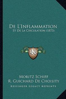 Paperback De L'Inflammation: Et De La Circulation (1873) [French] Book