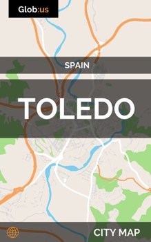Paperback Toledo, Spain - City Map Book