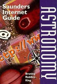 Paperback Saunders Internet Guide for Astronomy Book