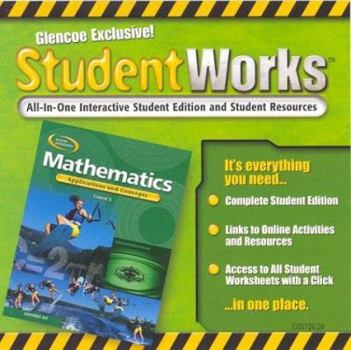Hardcover Mathematics: Applications and Concepts, Course 3, Studentworks CD-ROM Book