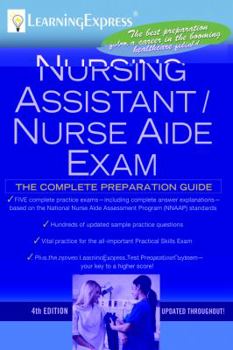 Paperback Nursing Assistant/Nurse Aide Exam Book