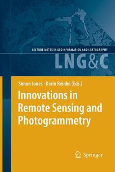 Paperback Innovations in Remote Sensing and Photogrammetry Book
