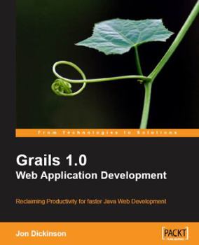 Paperback Grails 1.1 Web Application Development Book