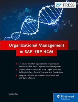 Hardcover Organizational Management in SAP Erp Hcm Book