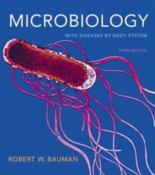 Hardcover Microbiology with Diseases by Body System Book