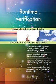 Paperback Runtime verification Complete Self-Assessment Guide Book