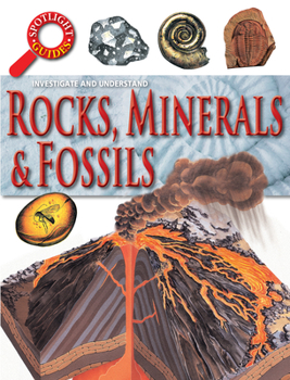 Paperback Rocks, Minerals & Fossils Book