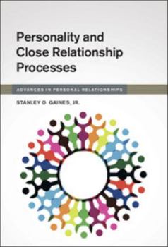 Hardcover Personality and Close Relationship Processes Book