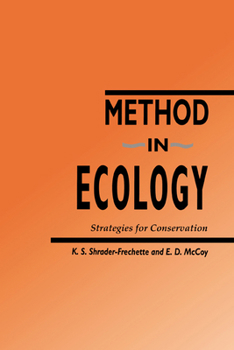 Paperback Method in Ecology: Strategies for Conservation Book