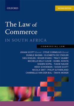 Paperback Law of Commerca in South Africa Book