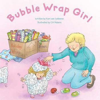 Hardcover Bubble Wrap Girl Book