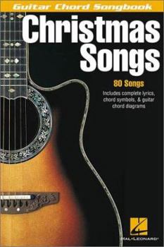 Paperback Christmas Songs Guitar Chord Songbook (Guitar Chord Songbooks) Book