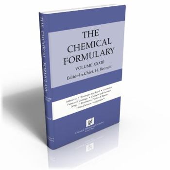 Hardcover Chemical Formulary Volume 33 Book