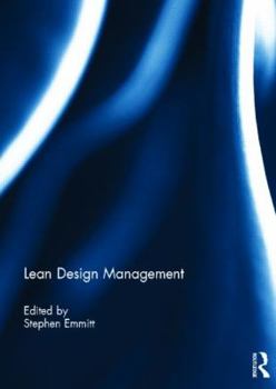 Hardcover Lean Design Management Book