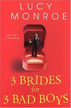Paperback 3 Brides for 3 Bad Boys Book