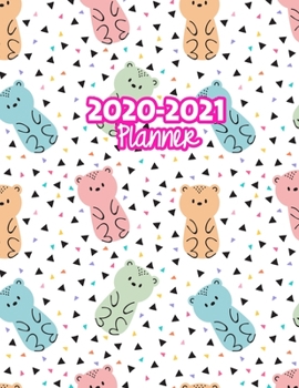 2020-2021 Planner: Two Year Calendar Organizer and Goal Journal | January 2020 - December 2021 Daily, Weekly and Monthly Planner Book with Back Sticker Expression Wall for 2 Years | Design Code 79979