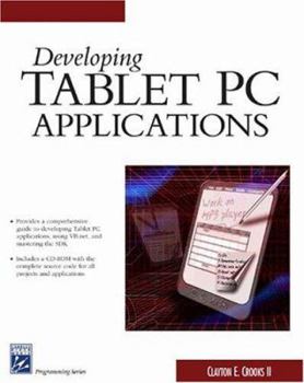 Paperback Developing Tablet PC Applications Book