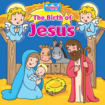 Bath Book Bubbles: The Birth of Jesus Book