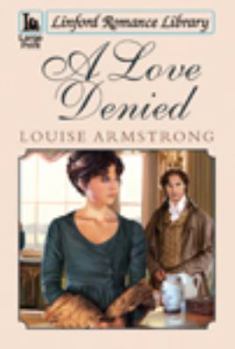 Paperback A Love Denied [Large Print] Book