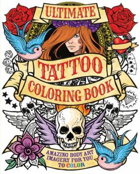 Paperback Ultimate Tattoo Coloring Book