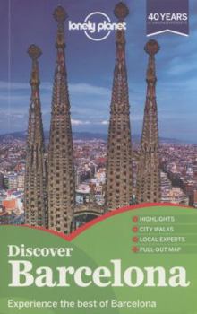 Paperback Lonely Planet Discover Barcelona [With Pull-Out Map] Book