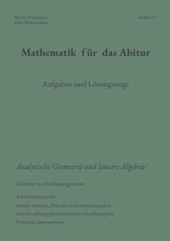 Paperback Mathematik für das Abitur: Booklet 22 [German] Book