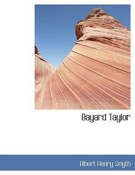 Paperback Bayard Taylor [Large Print] Book