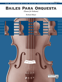 Paperback Bailes Para Orquesta (for Two Solo Violins and String Orchestra): Conductor Score & Parts Book