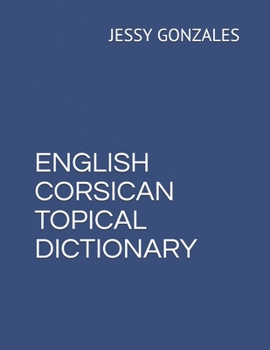 Paperback English Corsican Topical Dictionary Book