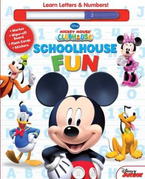 Hardcover Disney Mickey Mouse Clubhouse: Schoolhouse Fun: A, B, CS & 1, 2, 3s Book
