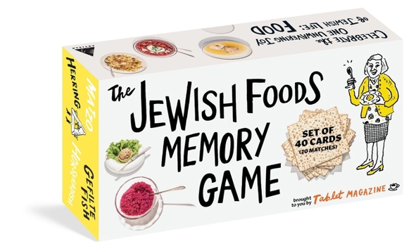 Audio CD The Jewish Foods Memory Game Book