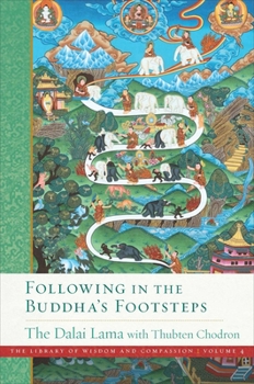 Paperback Following in the Buddha's Footsteps Book