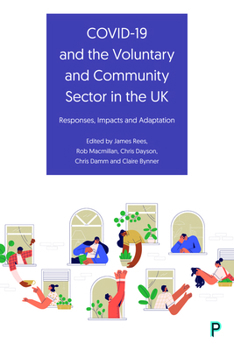 Paperback Covid-19 and the Voluntary and Community Sector in the UK: Responses, Impacts and Adaptation Book