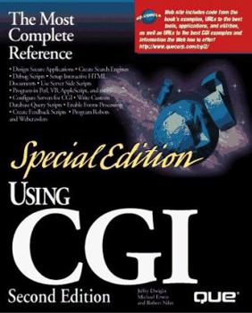 Paperback Special Edition Using CGI [With *] Book