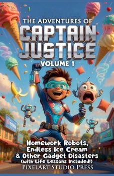 The Adventures of Captain Justice: Volume 1: Homework Robots, Endless Ice Cream & Other Gadget Disasters (with Life Lessons Included!)