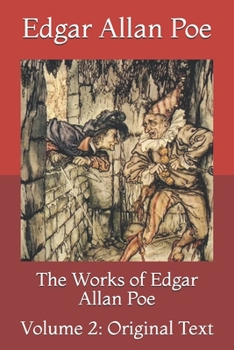 Paperback The Works of Edgar Allan Poe: Volume 2: Original Text Book