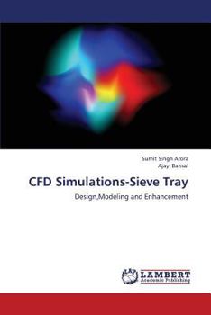 Paperback Cfd Simulations-Sieve Tray Book
