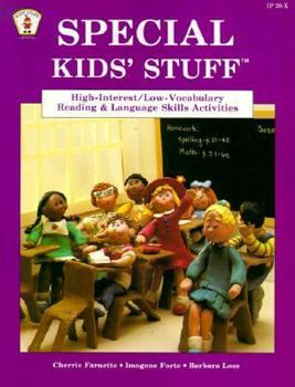 Paperback Special Kids' Stuff: High-Interest/Low-Vocabulary Reading & Language Skills Activities Book