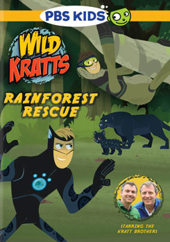 DVD Wild Kratts: Rainforest Rescue Book